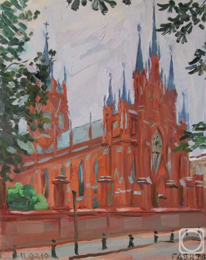 Dobrovolskaya Gayane. Catholic Cathedral on Malaya Gruzinskaya Street in Moscow