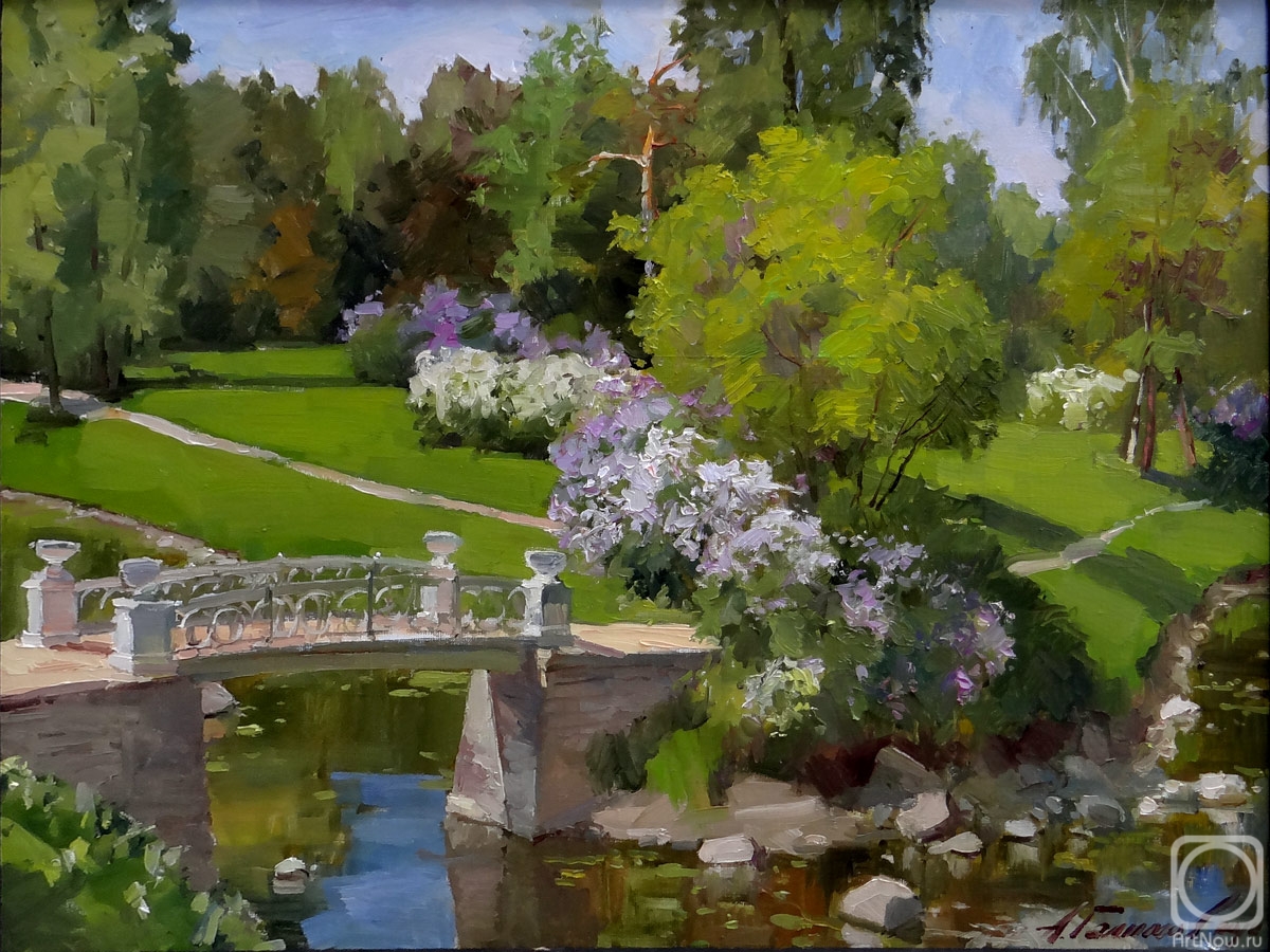 Galimov Azat. Spring day in Pavlovsk