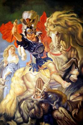 Saint George (Rubens S Copy). Smorodinov Ruslan