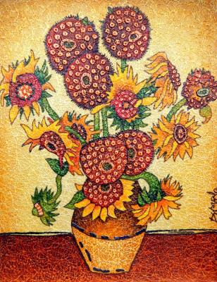Vincent Van Goghs Sunflowers