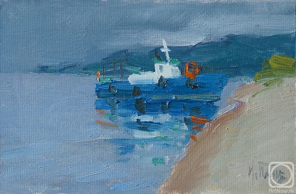 Panov Igor. Blue Boat