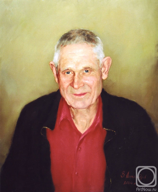 Aleksandrov Vladimir. Portrait of an Old Man