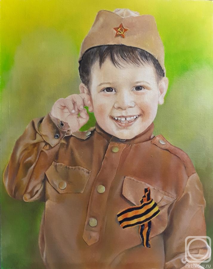 Metchenko Elena. Portrait of my nephew