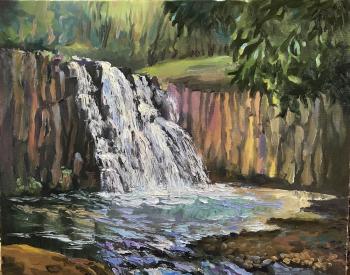 Stepanov Pavel Alekseevich. Waterfall, Rochester.Mauritius
