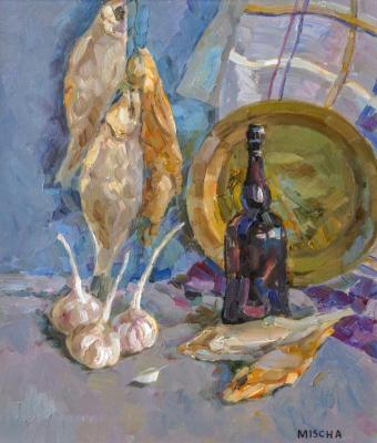Still life with fish (A Still-Life With A Fish). Grigoryan Mike
