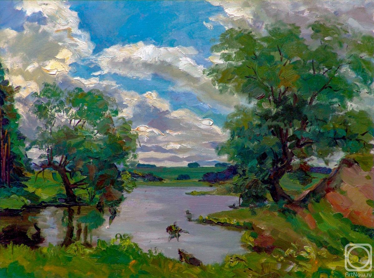 Grigoryan Mike. The pond in Tabanera