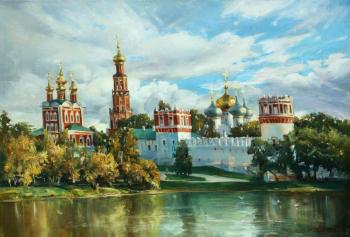 View of Novodevichy convent