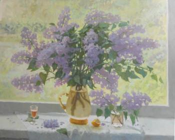 Lilac on the window