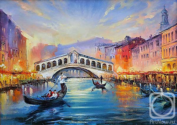 Iarovoi Igor. Rialto Bridge. Venice