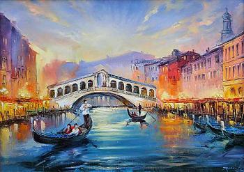 Iarovoi Igor Viktorovich. Rialto Bridge. Venice
