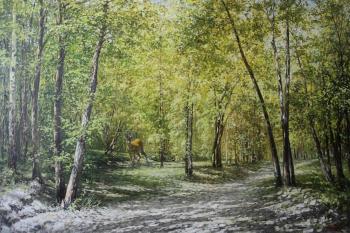 On a sunny day in the forest. Soldatenko Andrey