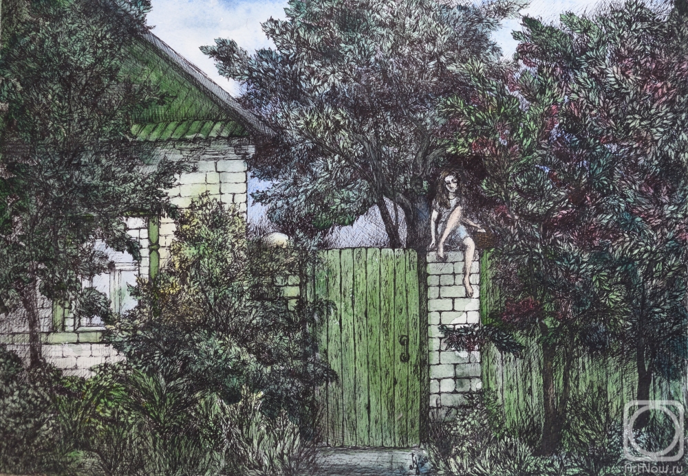 Ushakova Maria. At home