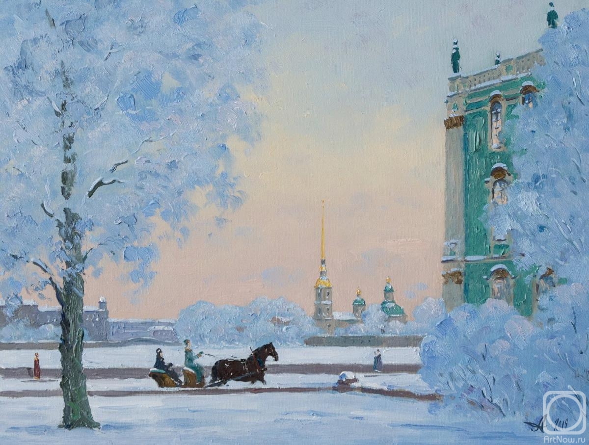 Alexandrovsky Alexander. Neva river, Saint Petersburg