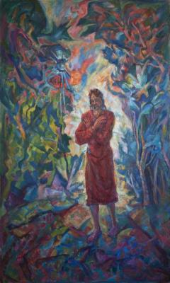 Christ in Garden of Gethsemane. Levin Igor