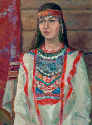 Chuvash girl. Grigoryan Mike