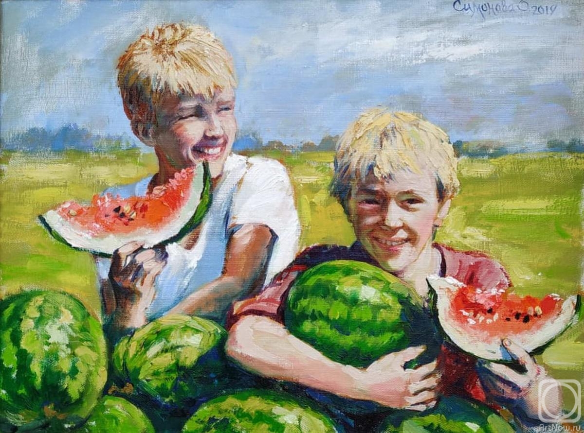 Simonova Olga. Watermelons
