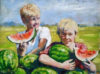 Watermelons. Simonova Olga