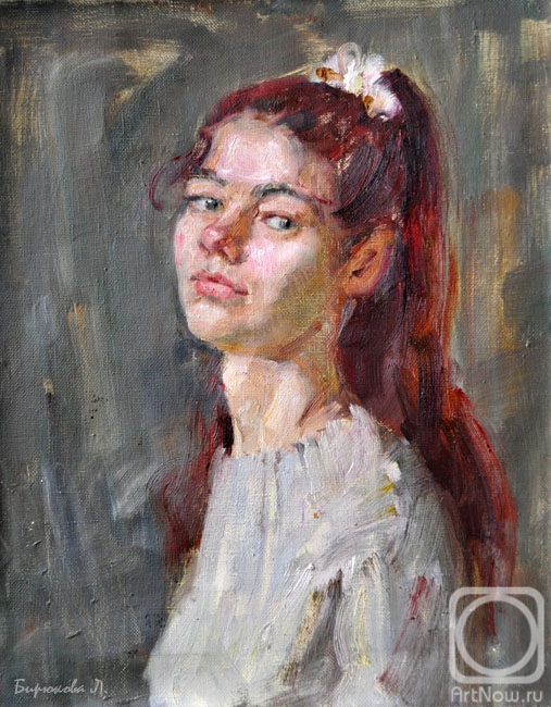 Biryukova Lyudmila. Portrait Of Masha