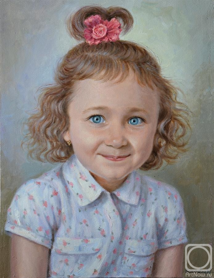 Bakaeva Yulia. Children's portrait