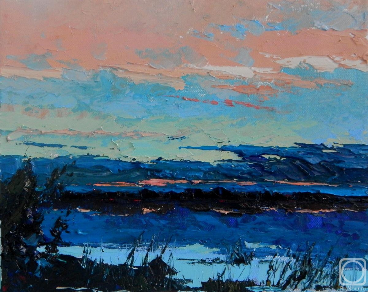 Golovchenko Alexey. Cold sunset