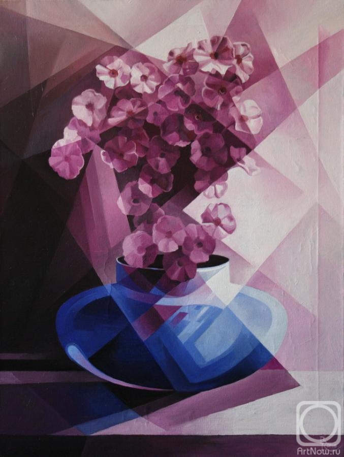 Krotkov Vassily. Purple. Cubo-futurism