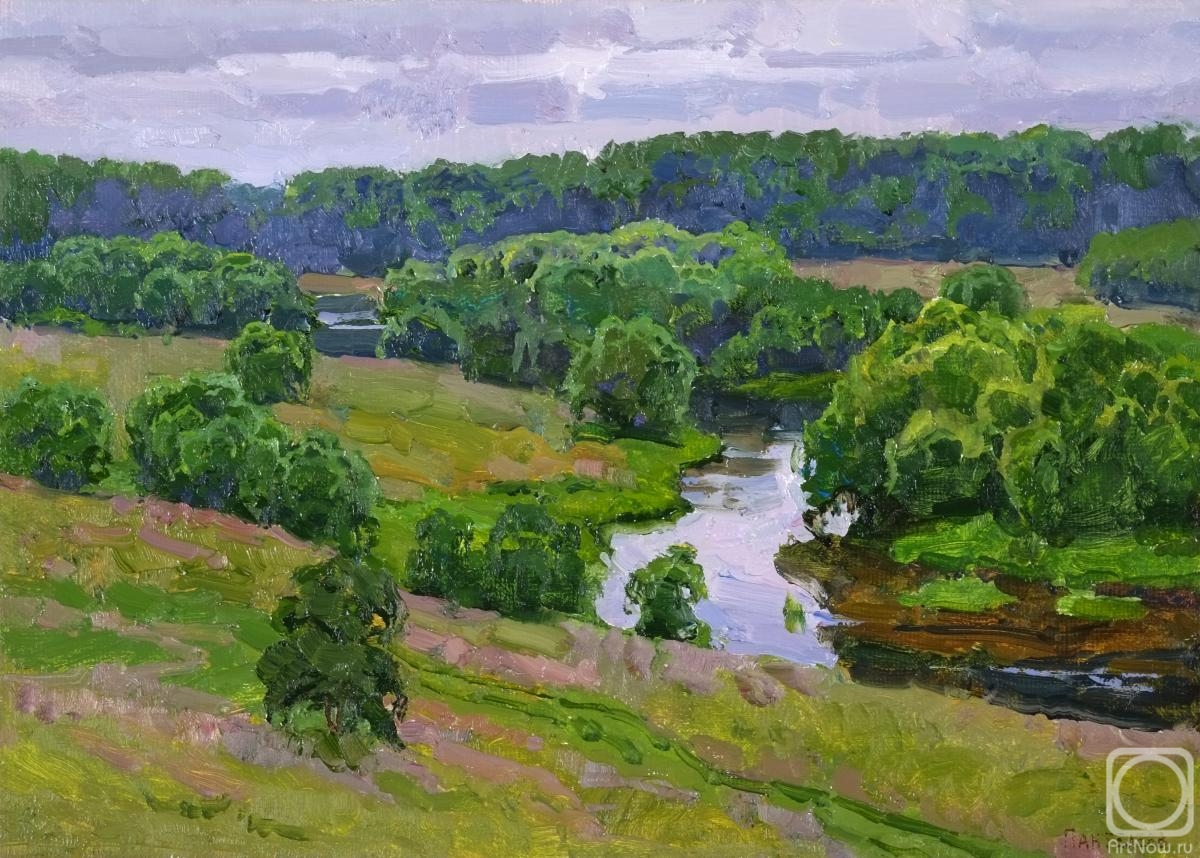 Panteleev Sergey. Protva river. August
