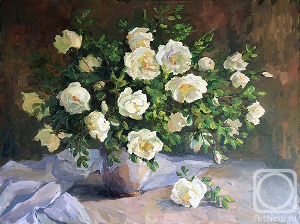 Malancheva Olga. White rose hip