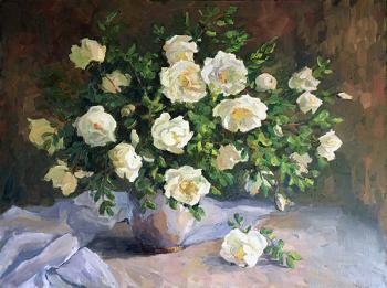 White rose hip. Malancheva Olga