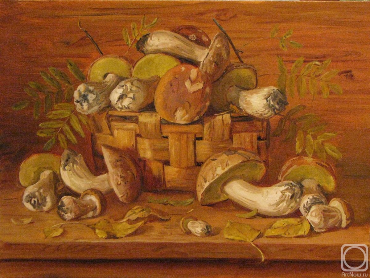 Fomina Lyudmila. Mushrooms in a basket