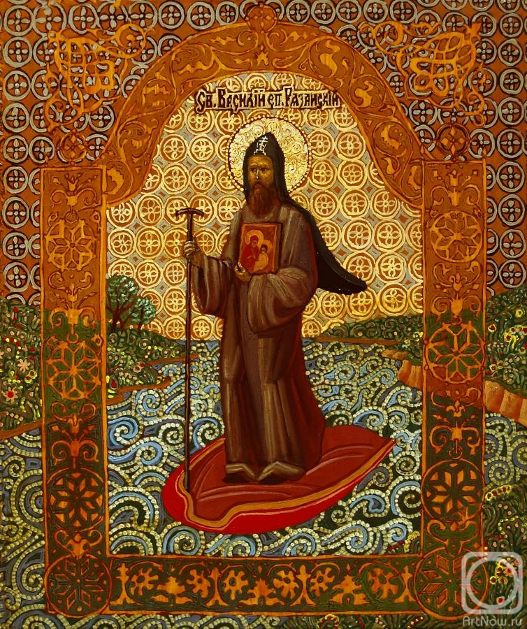 Akindinov Alexey. St. Basil I Bishop of Ryazan and Murom