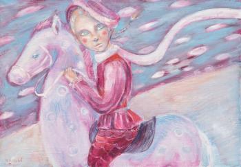 Horsewoman. Tyugaeva Tatiana