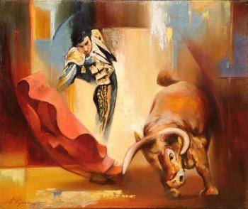 Bullfight. Fomin Andrey