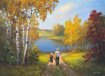 Golden autumn. Solovyev Sergey