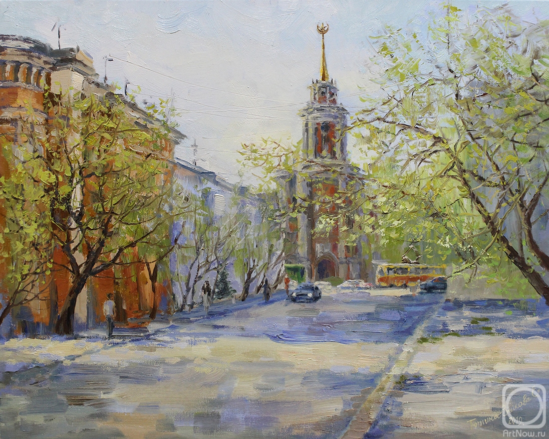 Tyutina-Zaykova Ekaterina. Square 1905. Light may