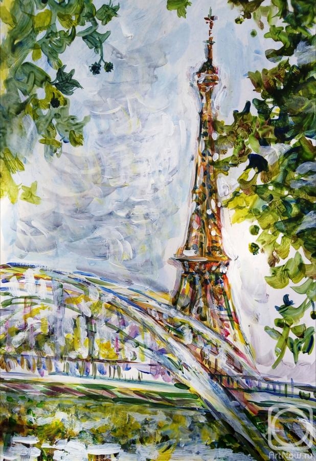 Sechko Xenia. Eiffel tower