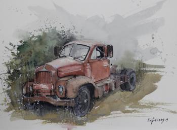 Old truck. Petrovskaya Irina