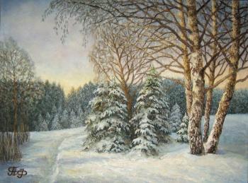 Charm of winter (A Winter Wood). Fruleva Tatiana