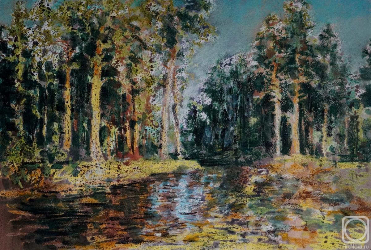 Borisov Mikhail. Forest stream