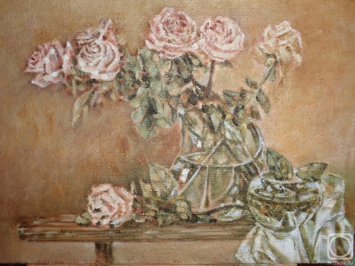 Dukov Valeri. A bouquet of roses