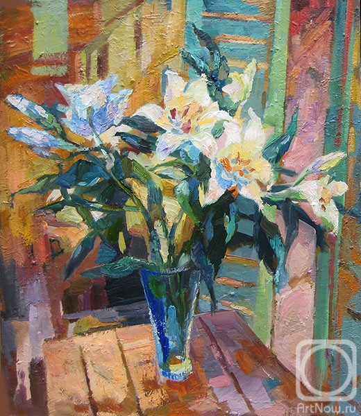 Bocharova Anna. White lilies