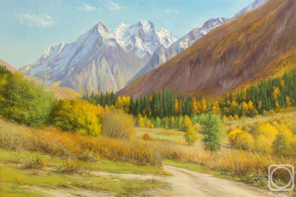 Zhaldak Edward. Autumn in the mountains
