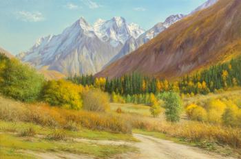 Zhaldak Edward Aleksandrovich. Autumn in the mountains