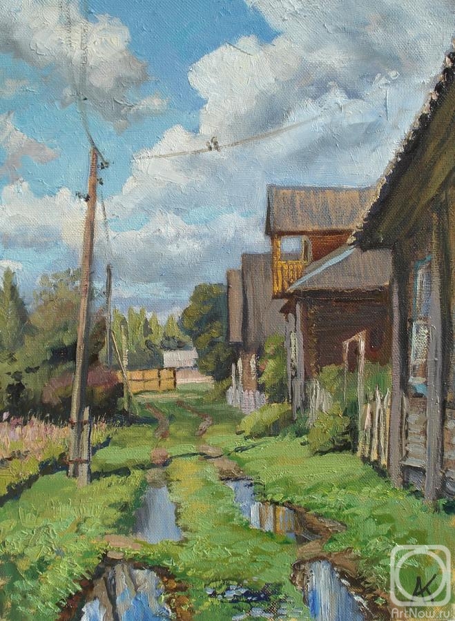 Kovalevscky Andrey. Rainy summer in Gubarevo