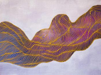 Golden threads of fate. Basic purple. N2. Gomes Liya