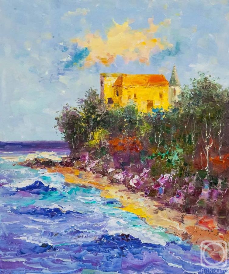 Gomes Liya. Castle on the seashore