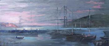Calm of time before midnight. San Francisco (Andrey Lyssenko Paintings). Lyssenko Andrey