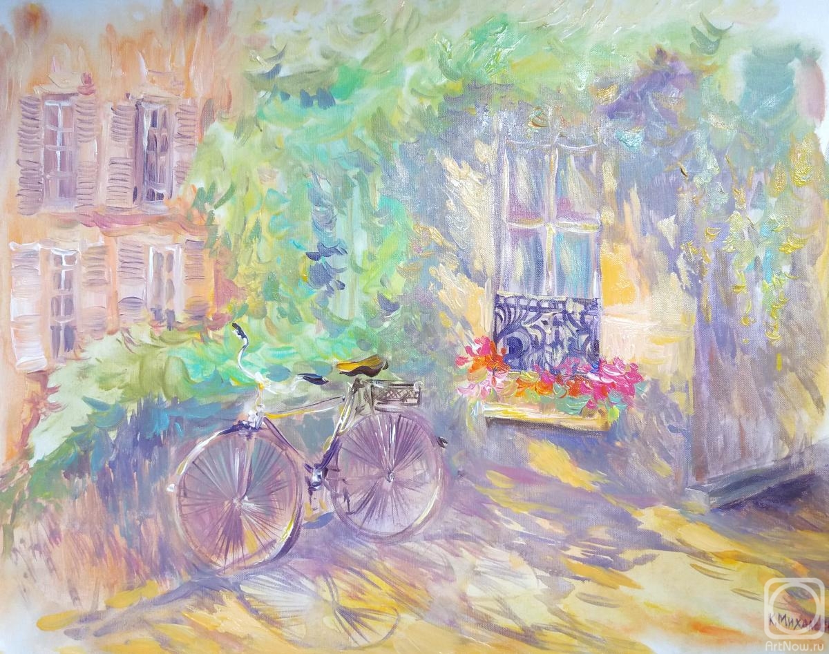 Mikhalskaya Katya. Bicycle