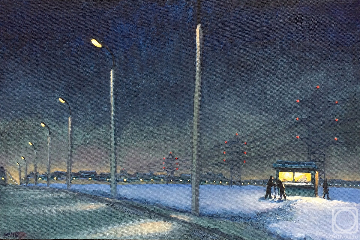 Monakhov Ruben. Blue nocturne