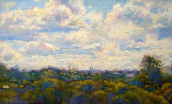 It's a June afternoon over the city. Rodionov Igor