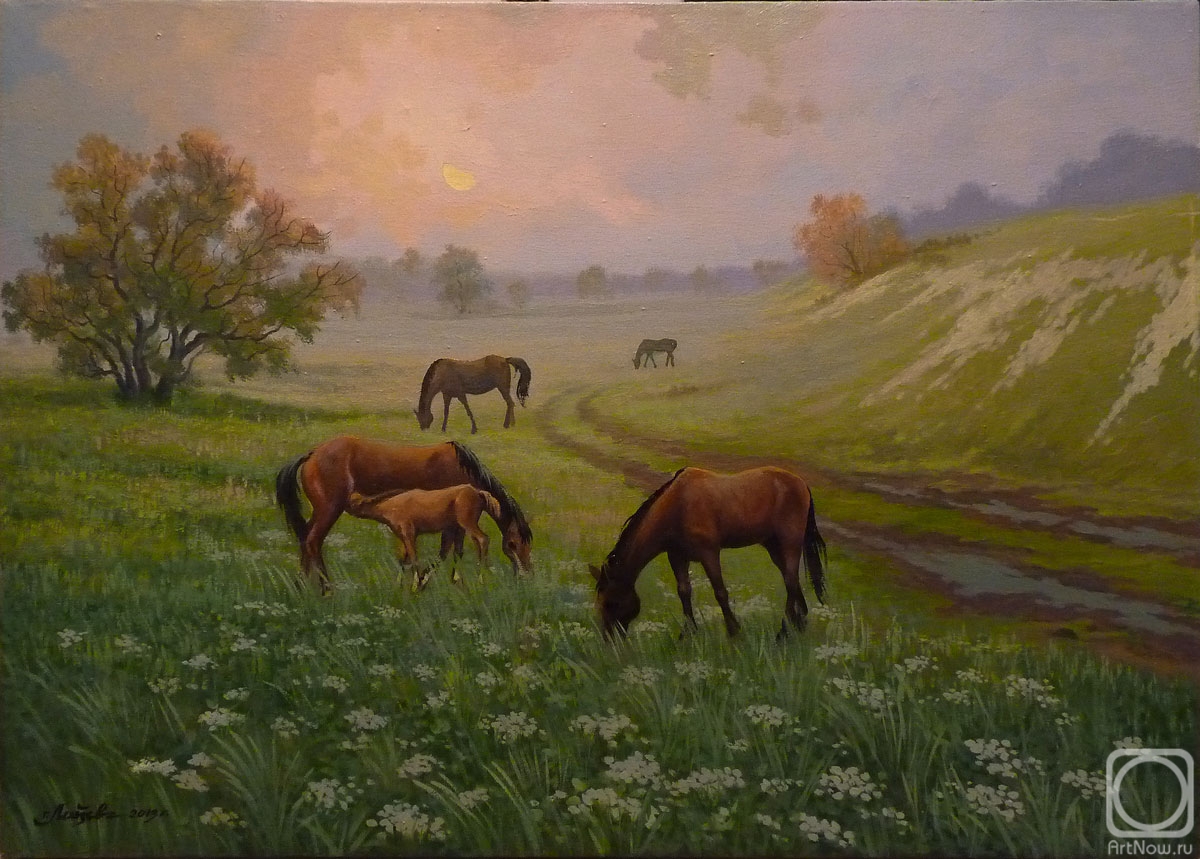 Геннадий Литвиненко лошади художник